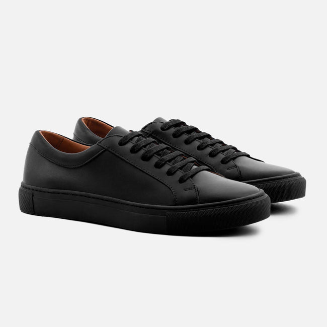 *SECONDS* Alba Low Top Sneakers - All black