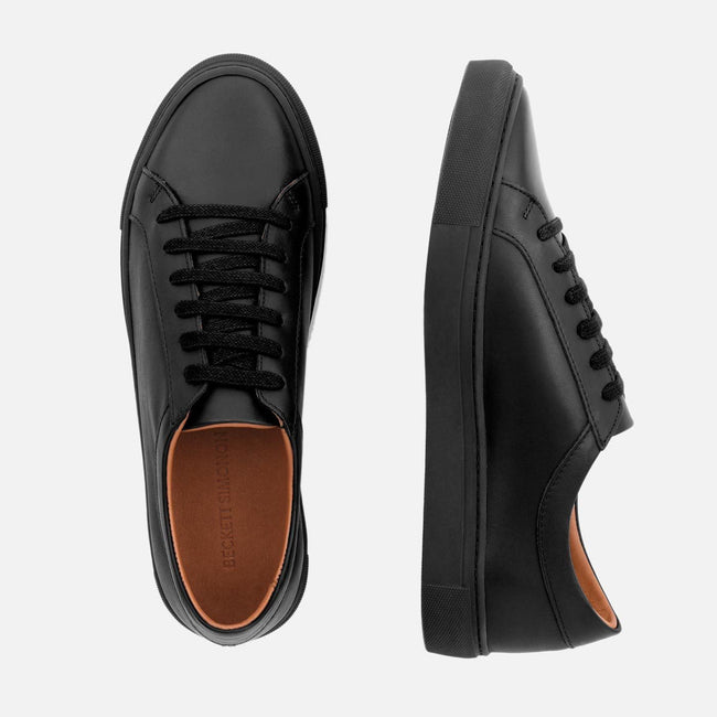 *SECONDS* Alba Low Top Sneakers - All black