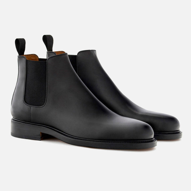 *SECONDS* Bolton Chelsea Boots - Italian Calfskin - Black