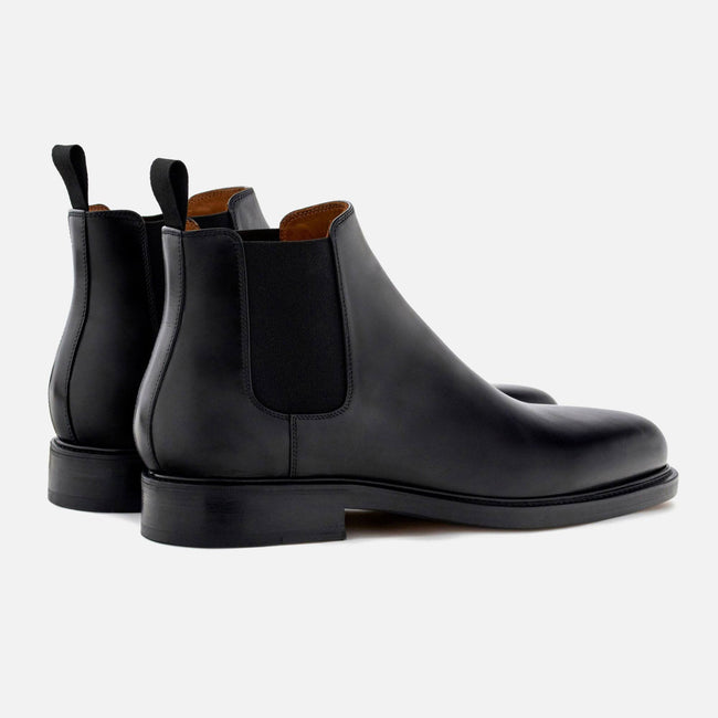 *SECONDS* Bolton Chelsea Boots - Italian Calfskin - Black