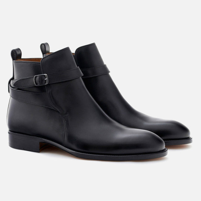 *SECONDS* Douglas Jodhpur boots - Italian Calfskin - Black