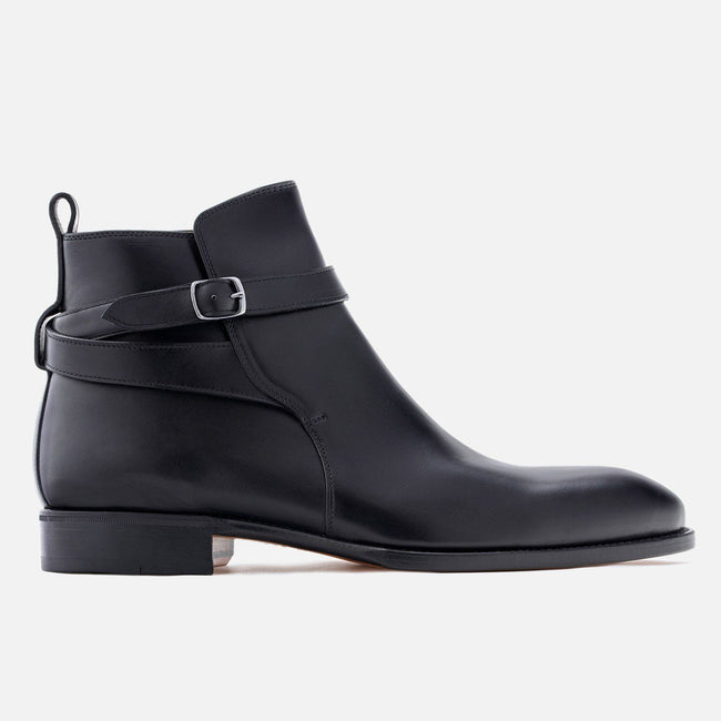 *SECONDS* Douglas Jodhpur boots - Italian Calfskin - Black