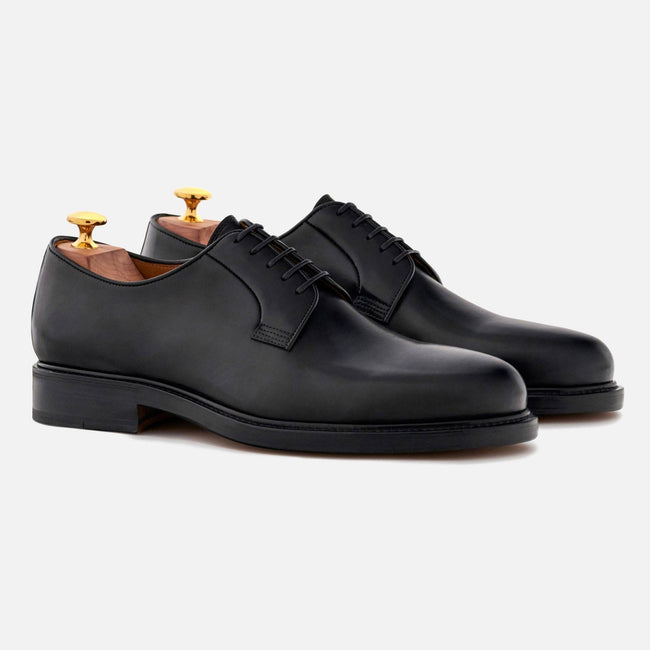 *SECONDS* Sutton Derbies - Italian Calfskin - Black