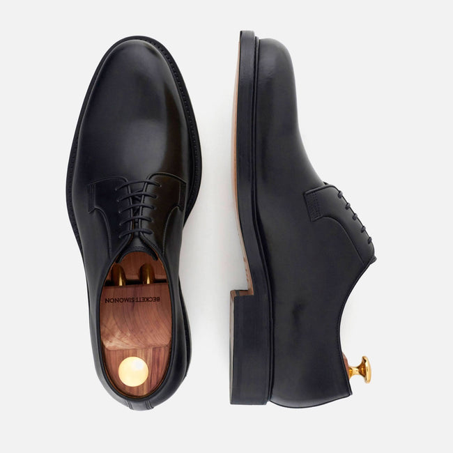 *SECONDS* Sutton Derbies - Italian Calfskin - Black