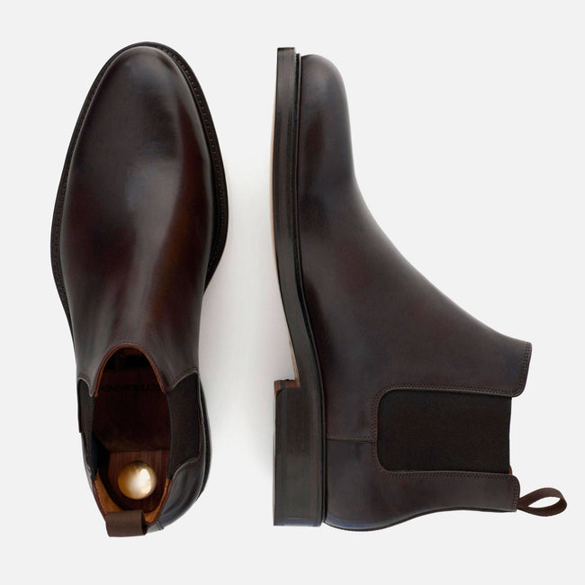 *SECONDS* Bolton Chelsea Boots - Italian Calfskin - Brown