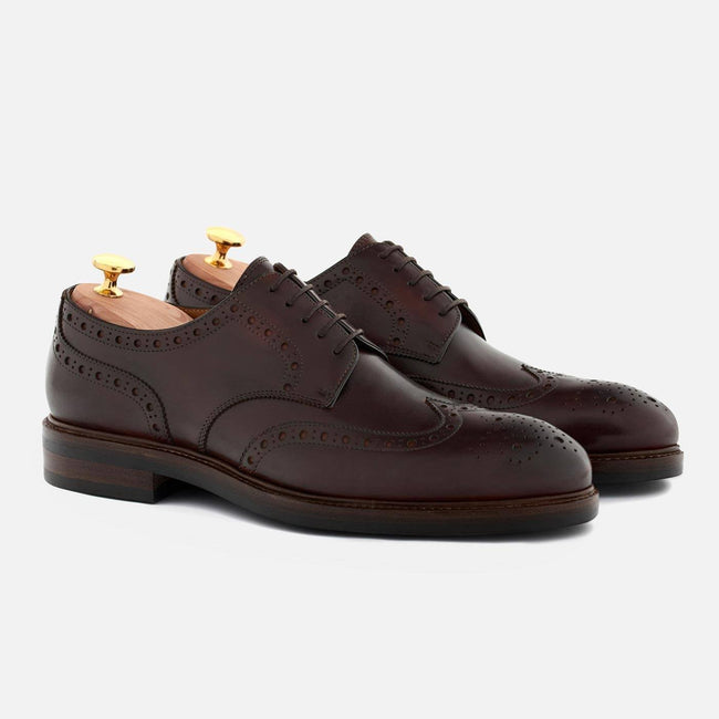 *SECONDS* Kent Wingtips - Italian Calfskin - Brown