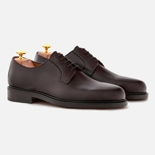 Sutton Derbies - Italian Calfskin - Brown
