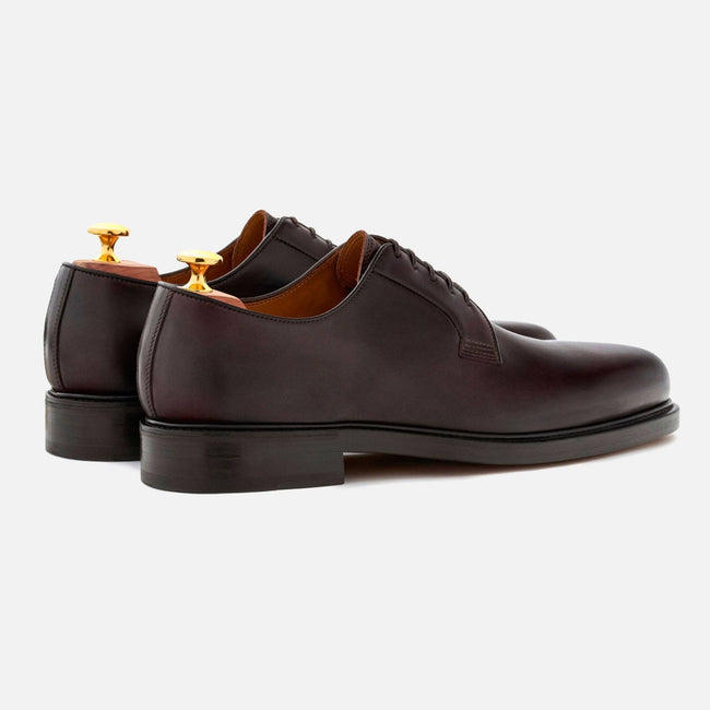Sutton Derbies - Italian Calfskin - Brown