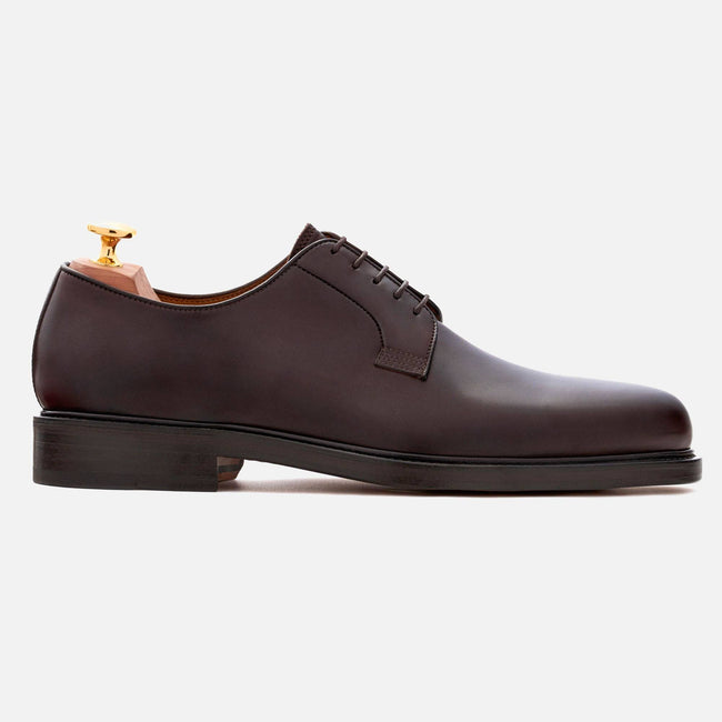 Sutton Derbies - Italian Calfskin - Brown
