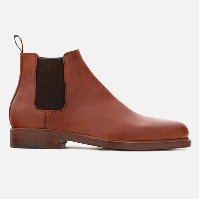 *SECONDS* Bolton Chelsea Boots - Italian Calfskin - Tan