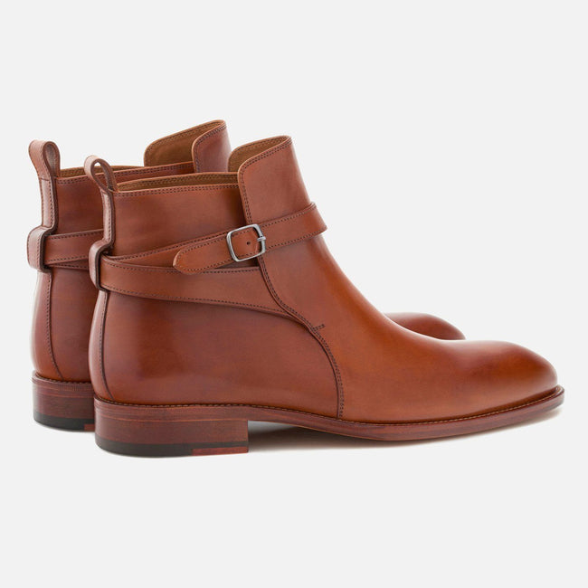*SECONDS* Douglas Jodhpur boots - Italian Calfskin - Mid Tan