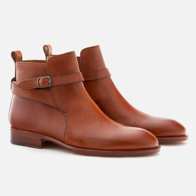 *SECONDS* Douglas Jodhpur boots - Italian Calfskin - Mid Tan