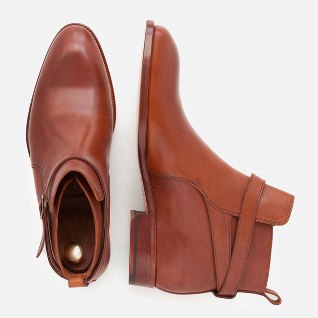 *SECONDS* Douglas Jodhpur boots - Italian Calfskin - Mid Tan