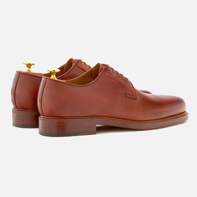 Sutton Derbies - Italian Calfskin - Tan