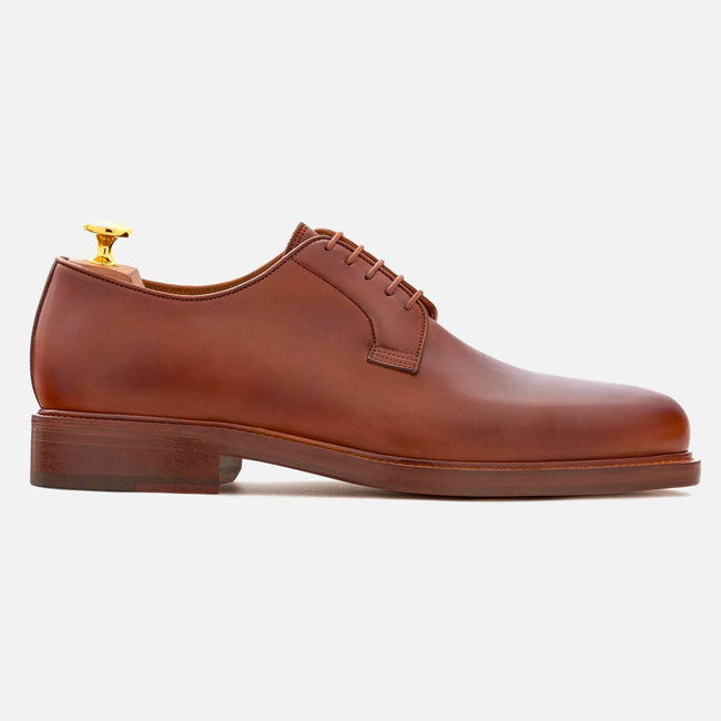 Sutton Derbies - Italian Calfskin - Tan