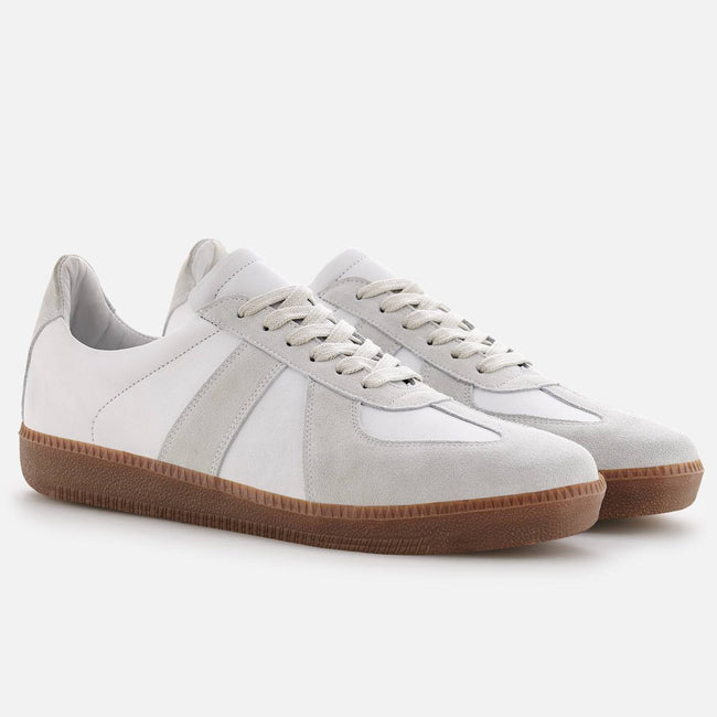 *SECONDS* Morgen Trainer - Full grain Leather - White