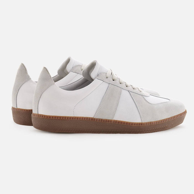 *SECONDS* Morgen Trainer - Full grain Leather - White