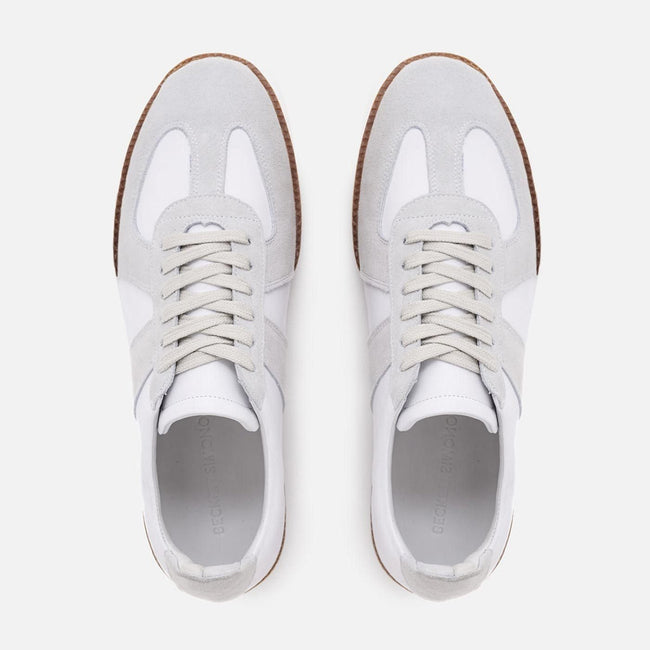 Morgen Trainer - Full grain Leather - White