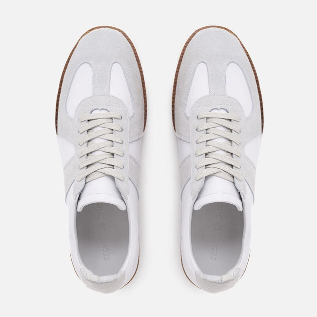 *SECONDS* Morgen Trainer - Full grain Leather - White