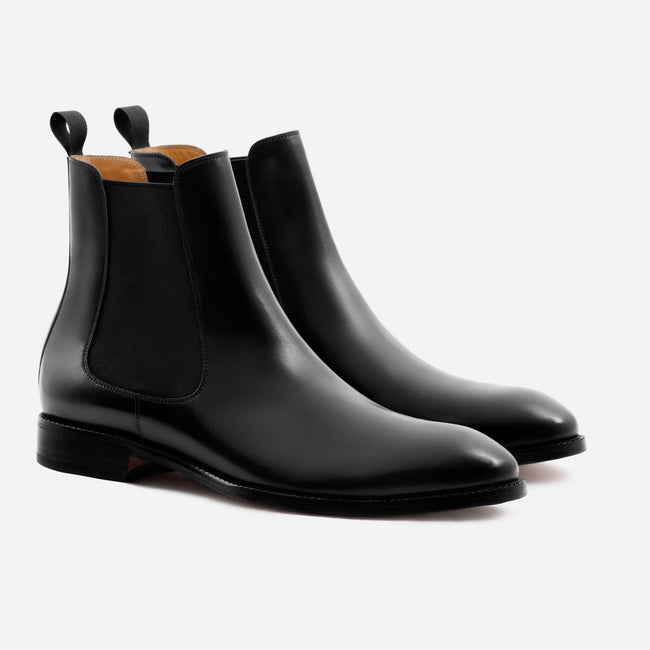 Bolton Chelsea Boot - Calfskin Leather - Black
