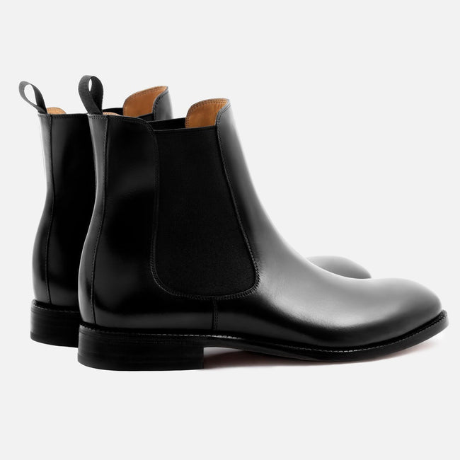 Bolton Chelsea Boot - Calfskin Leather - Black