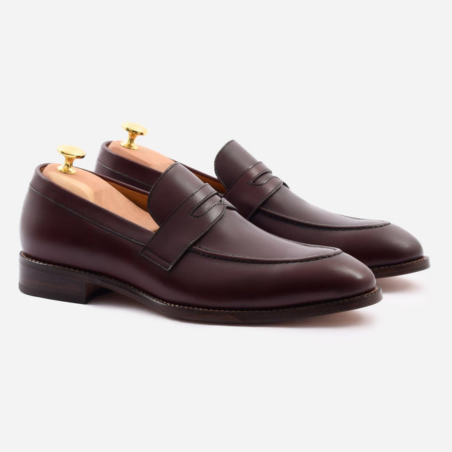 Cohen Loafer - Calfskin Leather - Bordeaux