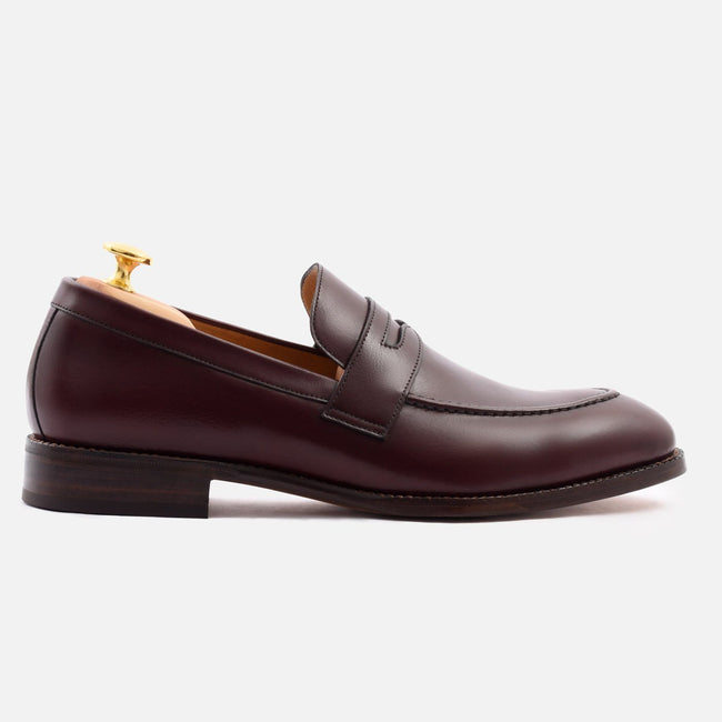 Cohen Loafer - Calfskin Leather - Bordeaux