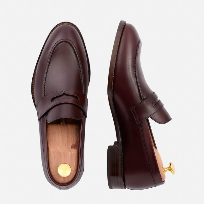 Cohen Loafer - Calfskin Leather - Bordeaux