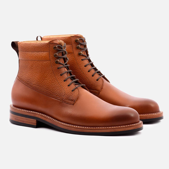 *SECONDS* Columbus Boots - Calfskin Leather - Tan