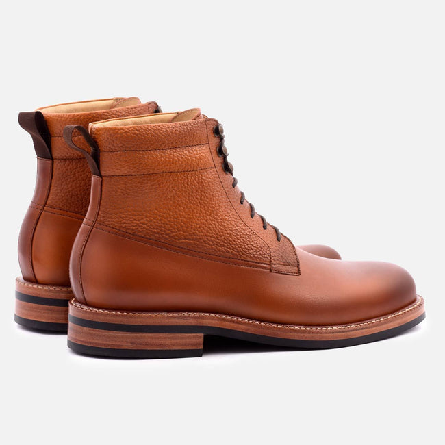 *SECONDS* Columbus Boots - Calfskin Leather - Tan