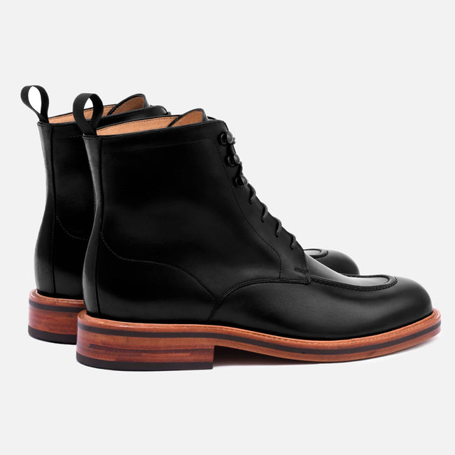 Gallagher Boot - Calfskin Leather - Black