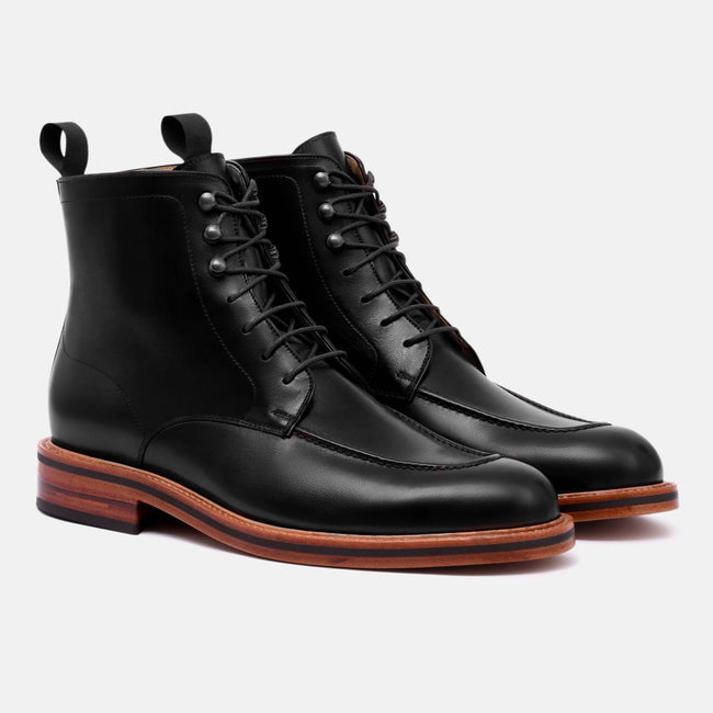 Gallagher Boot - Calfskin Leather - Black