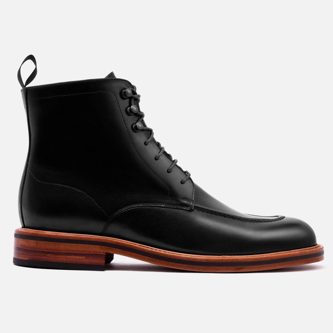 Gallagher Boot - Calfskin Leather - Black