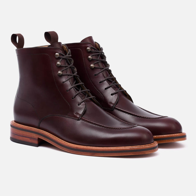 *SECONDS* Gallagher Boot - Calfskin Leather - Bordeaux