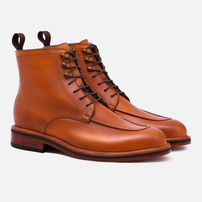 *SECONDS* Gallagher Boot - Calfskin Leather - Tan