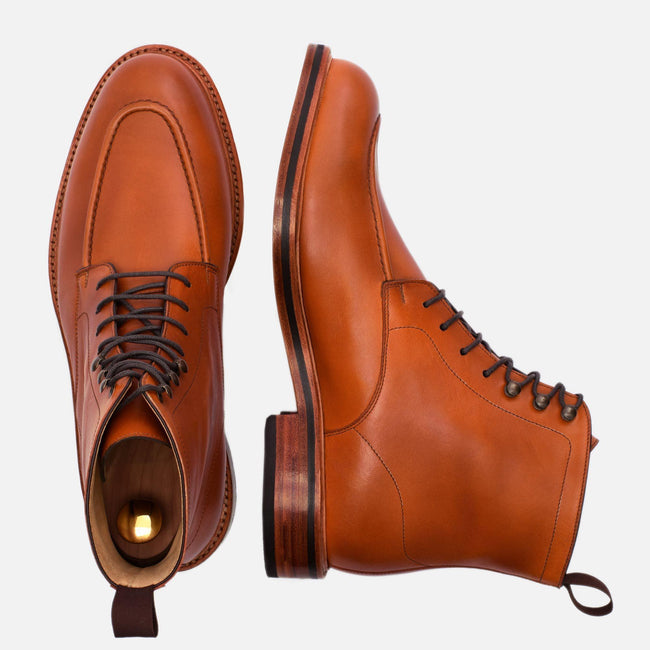 *SECONDS* Gallagher Boot - Calfskin Leather - Tan