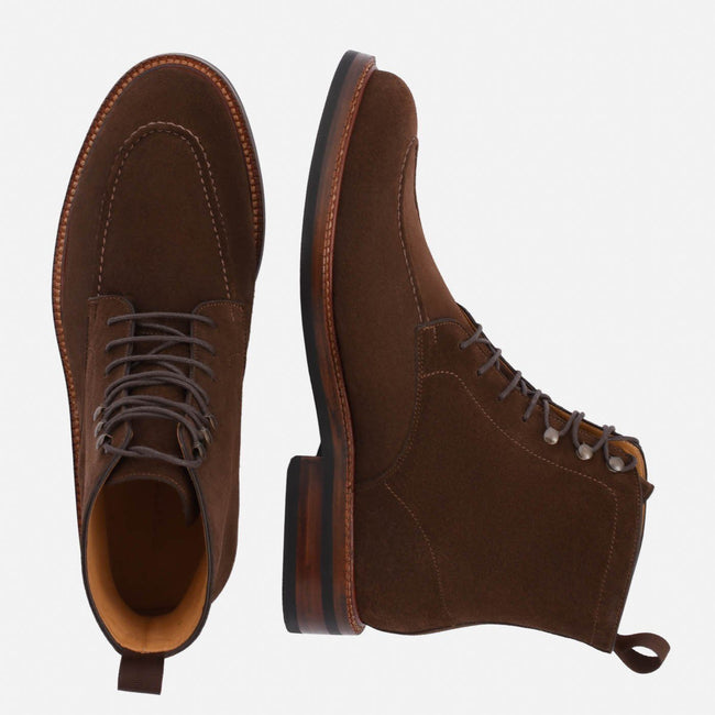 Gallagher Boot - Water Repellent Suede - Brown