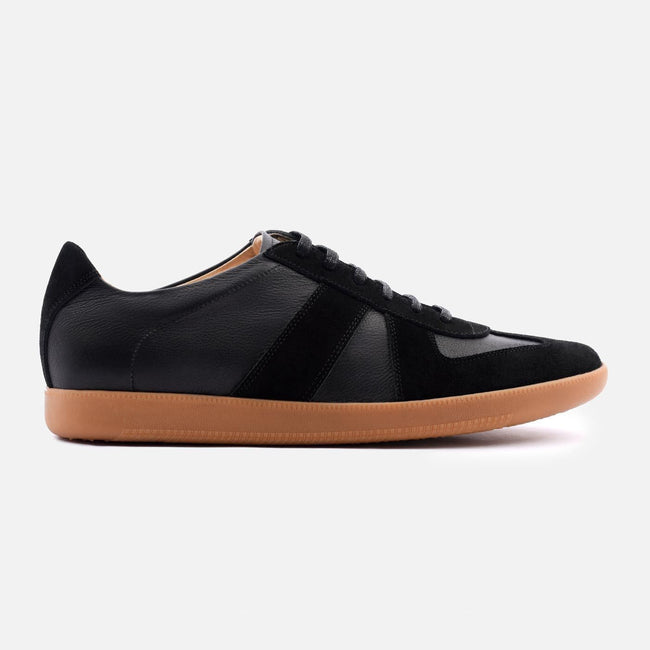 *SECONDS* Morgen trainer - Full grain Leather - Black