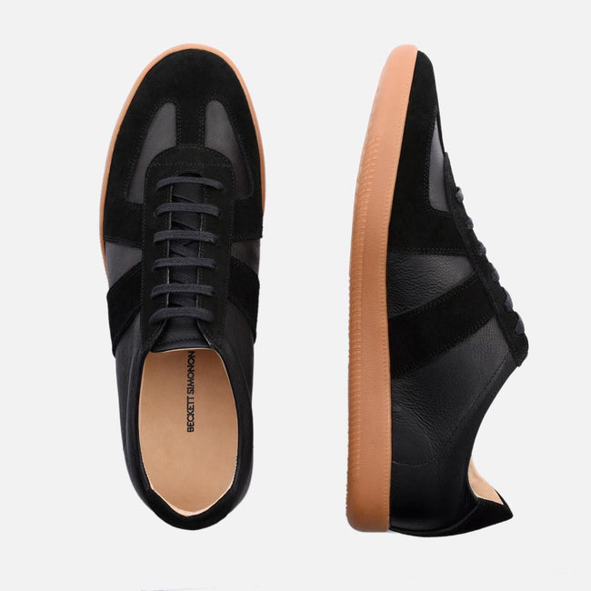 *SECONDS* Morgen trainer - Full grain Leather - Black