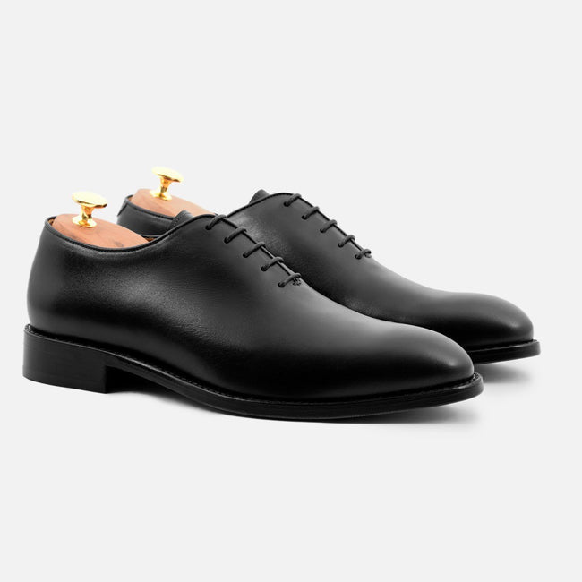 *SECONDS* Valencia wholecuts - Calfskin Leather - Black