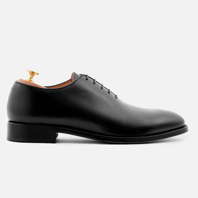 *SECONDS* Valencia wholecuts - Calfskin Leather - Black