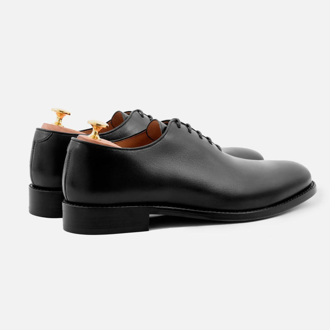 *SECONDS* Valencia wholecuts - Calfskin Leather - Black