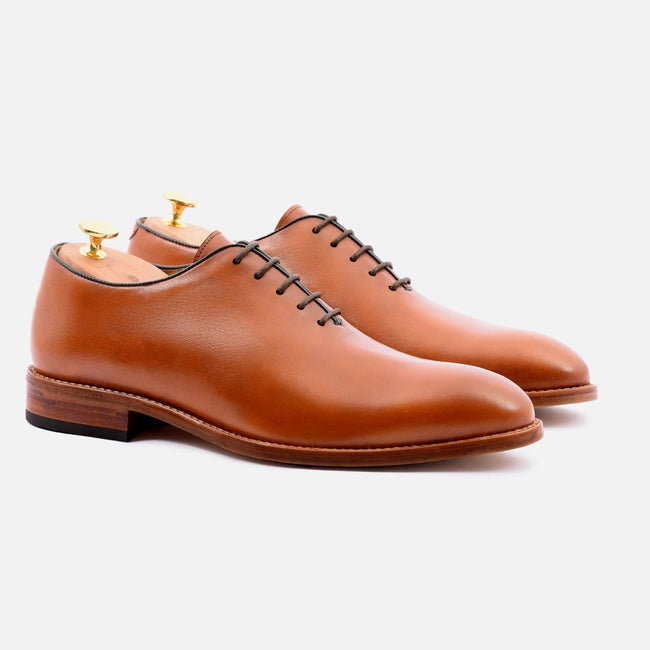 *SECONDS* Valencia wholecuts - Calfskin Leather - Tan
