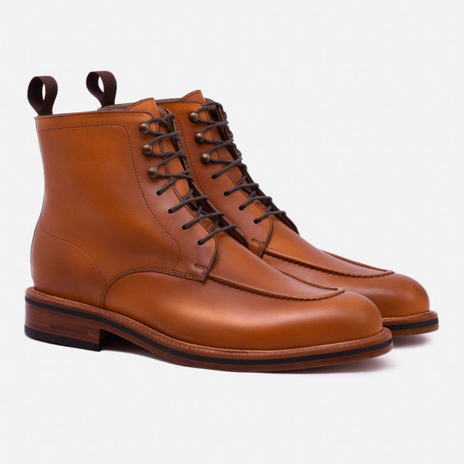 Gallagher Boot - Calfskin Leather - Tan