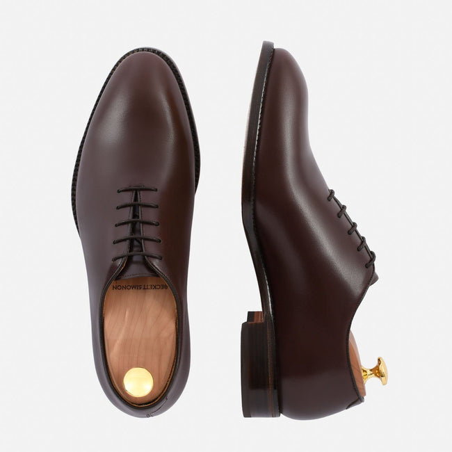 *SECONDS* Valencia wholecuts - Calfskin Leather - Brown