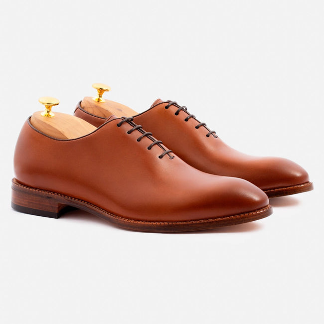 Valencia wholecuts - Calfskin Leather - Tan