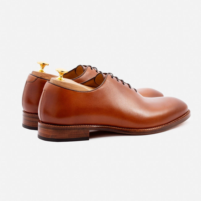 Valencia wholecuts - Calfskin Leather - Tan