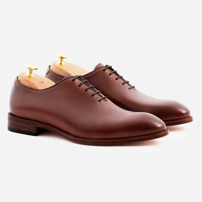 Valencia wholecuts - Calfskin Leather - Oak