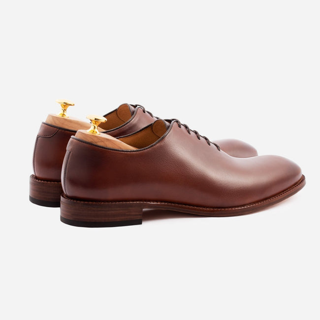 Valencia wholecuts - Calfskin Leather - Oak